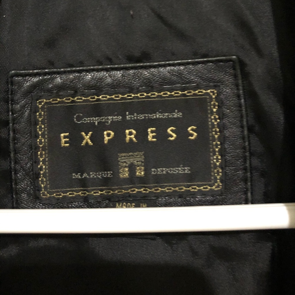 Express Leather Shell Jacket - image 4